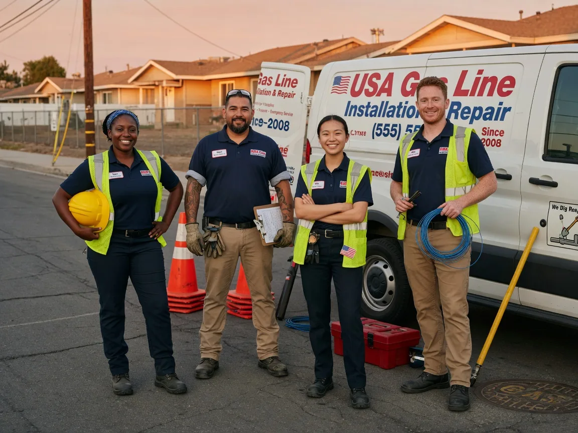 Gas Line Installation company in Wall, SD